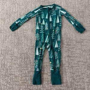 Little Sleepies Christmas Tree Zippie